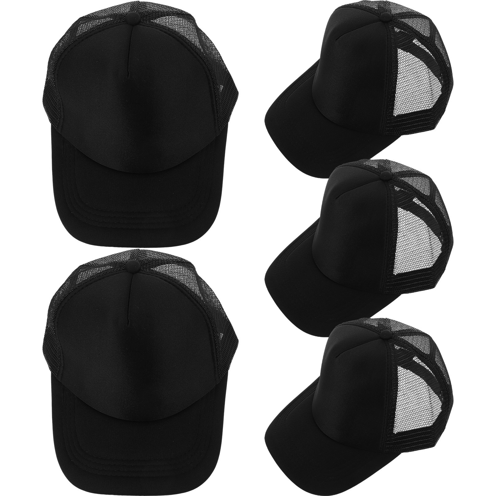 Hat Sublimation Blank - 5 stuks mesh baseballpet voor hardlopen,