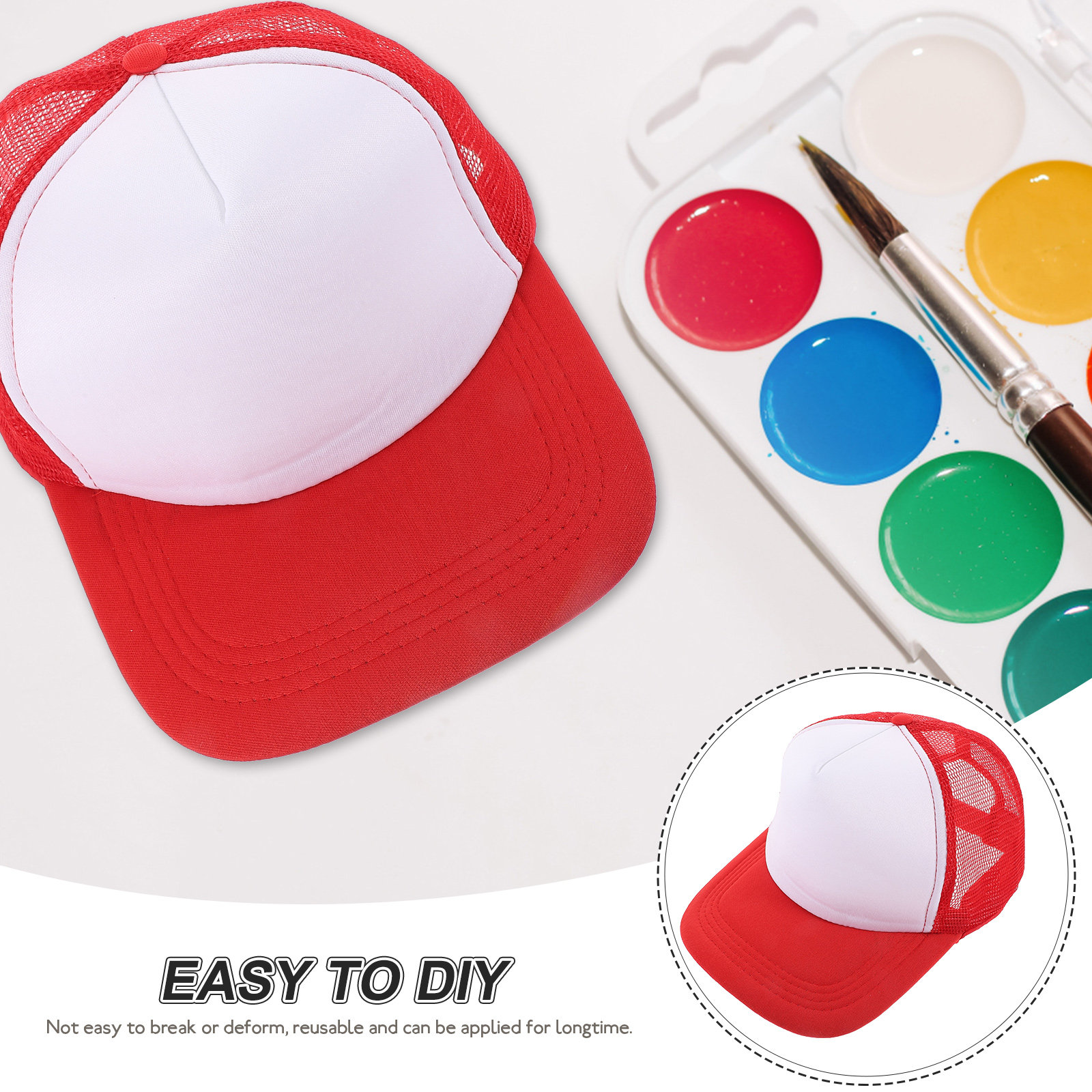 10 stuks blanco petten voor wa - Hat Sublimation Blank recensie en prijs