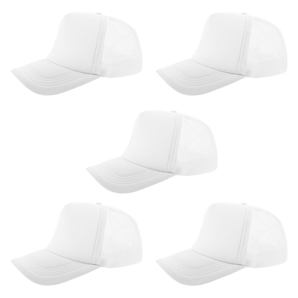 5 stuks blanco baseballpetten  - Hat Sublimation Blank recensie en prijs